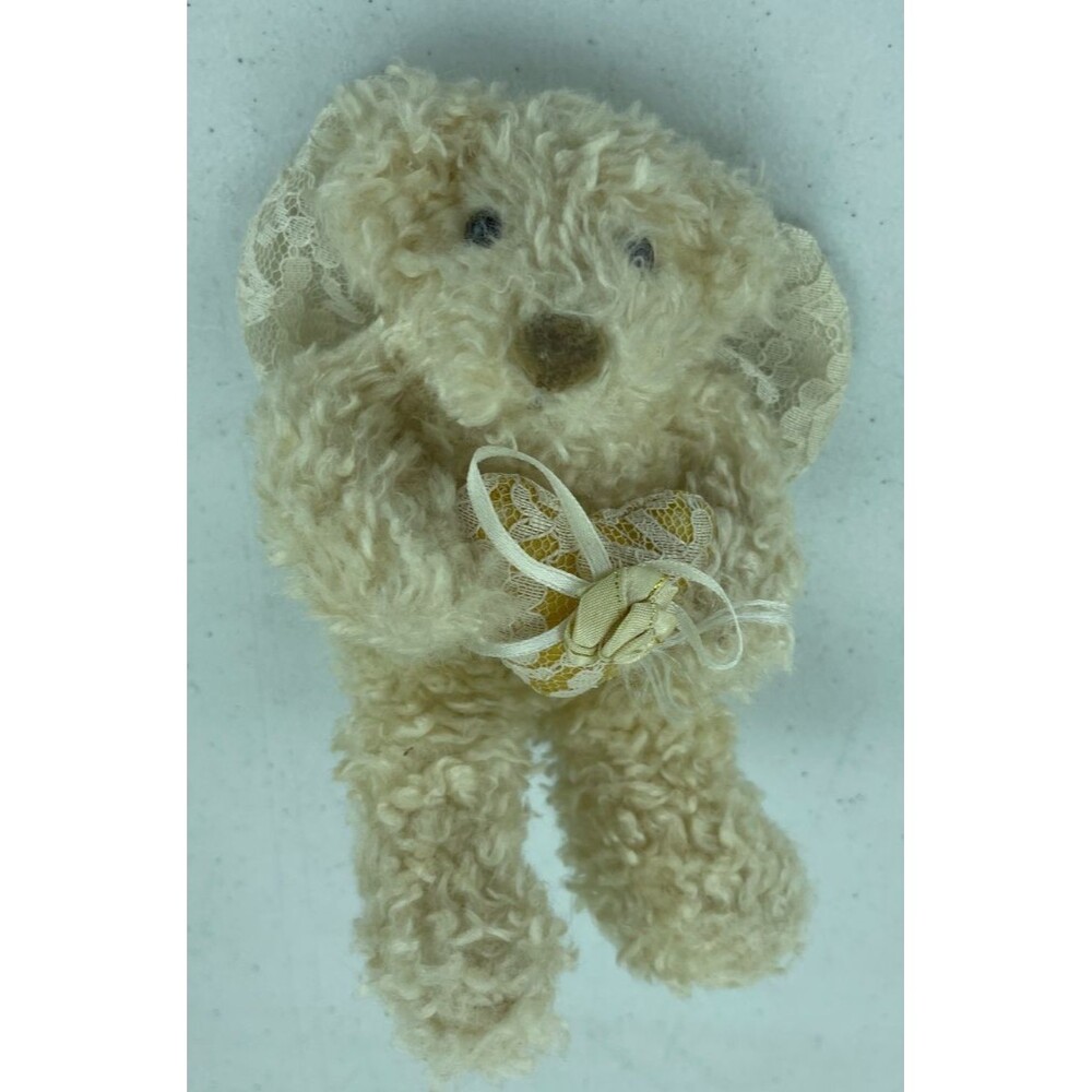 Russ Harmony Bear Plush Lace Wings Stuffed Animal Toy